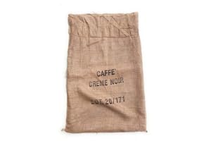 Caffè Crème Sacchi di Juta da Caffe'- 70x110 cm, Confezione da 1 Pezzi