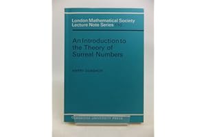 LMS: 110 Introduction Theory of Surreal Numb