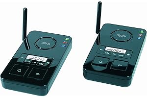 M-E GMBH M-e modern-electronics FS 2.1 Gegensprechanlage Funk 446MHz 2000m Schwarz