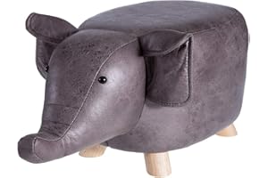 ‎HOWA howa Sitztier Polsterhocker Tierhocker für Kinder Elefant 8630