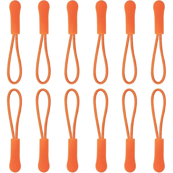 WOLMIK Lot De 10 Tirettes De Fermeture éclair Antidérapantes Pour