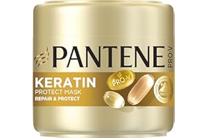 Pantene Pro-V Repair & Protect Keratin Protect Hair Mask 300 ml for Dry and Damaged Hair, Helps Repair 6 Months of Damage in Just One Use, With Pro-V Formula and Active Nutri-Plex Technology