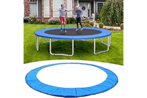 ORTUH 8ft Replacement Trampoline Pad Safety Spring Trampoline Replacement Pad Trampoline Accessories Replacement Surround Pad Foam Safety Guard Spring Padding Pads