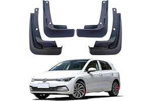 ZHANGQINGHUI Mud Flaps 4pcs For Volkswagen Golf mk8 Style Life Mudflaps Splash Guards Flap Mudguards Front Rear VW Golf mk8 Mud Flaps