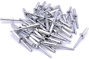 SINGULARITY SUPPLIES M6 (6mm x 10mm) Dome Blind Rivet - Aluminium (Pack of 40)