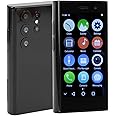 Sxhlseller XS24Pro Small Smartphone, Mini 4G Smartphone 2GB 16GB, 3.0 Inch Kids Cell Phone Real - 2MP 6MP Camera, 1950mAh, Dual SIM Dual Standby, for Android 9.0 (Black)