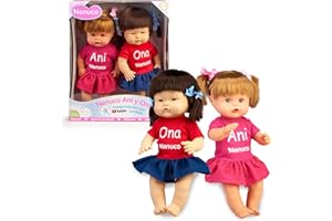 Nenuco- Other License Muñeca Ani y ONA Youtubers Oficial, Multicolor, única (Famosa 700015020)