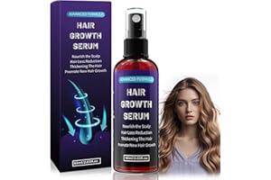 BALLPHL Wirkstoff 5% Haarwachstumsserum Spray für Männer/Frauen,haarwachstum beschleunigen,Verhindert Haarausfall,Mit Biotin und Rosmarin für Haarwachstumsöl, haaröl wachstum,bart wachstum,Sanft,Trocken,60ml