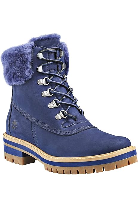 timberland courmayeur valley shearling saddle leather ankle boots