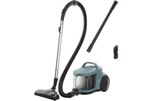 ‎ELECTROLUX Electrolux Odkurzacz Bezworkowy Clean 300 EL31C2OG, Ssawka CombiFloor, 99,99% skuteczność odkurzania, Filtr HEPA, Pojemnik na kurz XXL, 2L, Ergonomiczna konstrukcja, 8-metrowy zasięg, Zielony