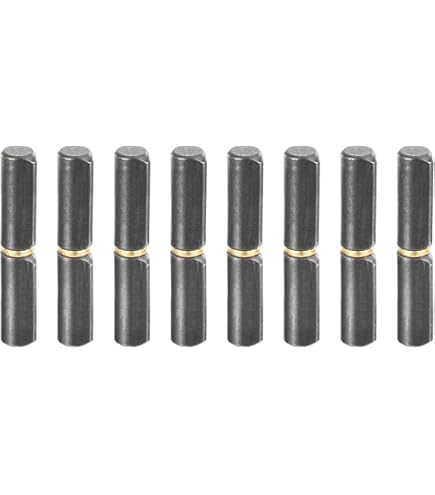 Cerniere A Saldare DOJA - 12 Pezzi, Acciaio, 14x80mm, Per Cancelli E Portoni