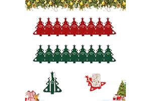 Smavles Soporte para Cubiertos Navideños, 18Pcs Cubiertos de Plata de Navidad Decoración de Mesa Navidad Bolsita para Portacubiertos Árbol de Navidad Titulares Cuchillo Tenedores Vajilla Bolsas Funda