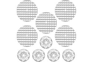 DEFIYEAR 10PCS Heat Shield Repair Kit, Heat Protection Plate, Heat Shield Clips for Volkswagen Audi - Heat Protection Plate Repair Kit with 90796501, Exhaust Heat Shield Repair Kit & Car Heat Shield