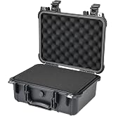 HMF External Photo Case, Carrying Case with Die Cut Foam | 34 x 29.5 x 15.5 cm