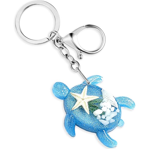 Pendentif Tortue De Mer Pour Téléphone - Breloque Métal 12mm, Fabriqué à Berlin - Avec Bouchon Anti-poussière