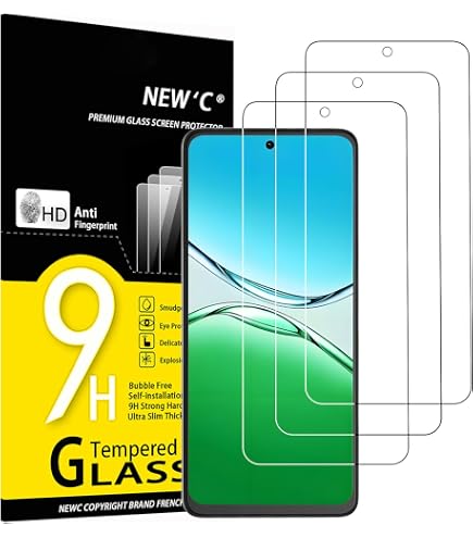 Custodia Trasparente IVoler Per Oppo A5 Pro 4G/5G – Antiurto Militare Con 2 Vetri Temperati 9H, Bordu Rialzati, Anti-ingiallimento E Design Ultra-Sottile
