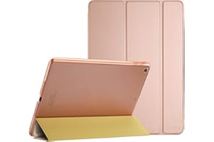 ProCase Etui na iPad 9,7 cala 6. generacji 2018 /5. generacji 2017 model A1822 A1893, etui ochronne Smart Cover do iPad 6 / iPad 5 różowe złoto