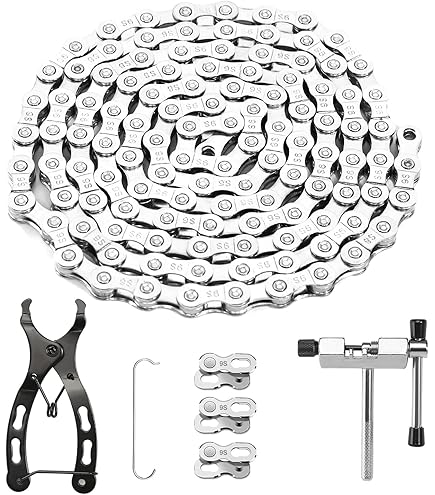 Bicycle Chain Buckle Uxcell 8-Speed Bike Chain Connectors - 4-Pack Quick Master Links For Mountain Bikes Mountain Bike Chain Buckle - View #5