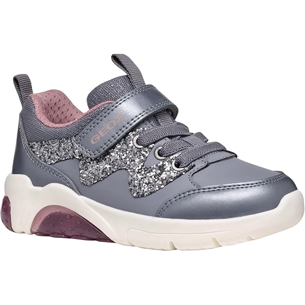 Geox J Fadinlight Girl B, meisjessneakers, Marine Fuchsia, 35 EU Geox J Fadinlight Girl B, meisjessneakers, Marine Fuchsia, 35 EU