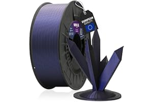 WINKLE Filamento PLA HD Interferenza 1.75mm Blu Galassia, Bobina da 300g, Filamento per Stampante 3D FDM, Precisione Dimensionale +/- 0.05mm, Materiale Biodegradabile Facile da Stampare