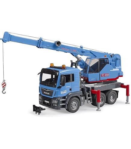 bruder 03551 Scania Super 560R Construction Truck with Crane and 2