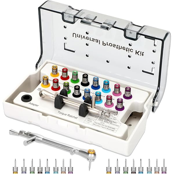 Chiave Dinamometrica Universale Per Impianti Dentali - 16 Driver, 7 Livelli Di Coppia (5-35 N.cm) - Foto 11