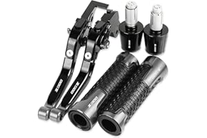 YXSM Pour Kawasaki Z900 2017-2021 Moto CNC Accessoires Frein Leviers D'embrayage Guidon Réglable Pliant Extensible Avec Logo (Couleur : G)