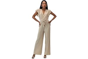 Elara Combinaison pour femme, coupe en V