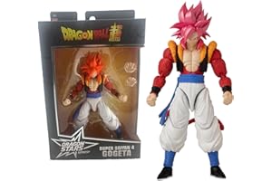 BANDAI - Dragon Ball Super - Figurine Dragon Star 17 cm - Super Saiyan 4 Gogeta - Licence Officielle Dragon Ball - Figurine articulée Gogeta - Jouet Enfant 4 Ans et + - 36765