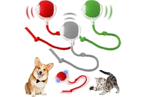 Axinyijia 3 Piezas Pelota Interactiva para Gato Perro, 360° Rolling Interactive Cat Toys Ball Bola Interactiva para Perros