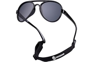 COCOSAND Polarized Baby Sunglasses with Strap Pilot for Toddler Boys Girls Age 0-2 2-6 Years Old