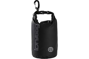IDRYBAG DRYBAG Bolsas Secas para Kayak Impermeables 2L/5L/10L/15L/20L, Bolsa Seca Pequeña Impermeable Flotante, Saco Seco Impermeable para Paddleboarding y Viajes