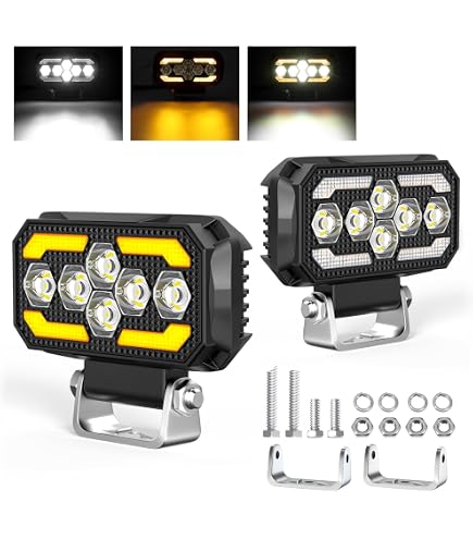 Barre LED 4.4" 234W 25000LM - Mixte Spot/Flood 30°+120° - Pour 4x4, Camion, Bateau