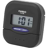 Casio PQ-30B-1DF Masa Saati, Siyah, Standart