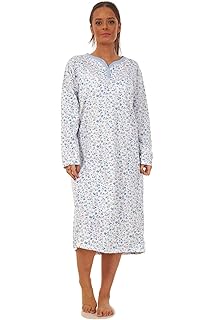 Ladies long fleece nightdress Clearance
