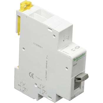 Commutateur Inverseur Schneider Electric Acti9 - 2 Positions | 20A/230V | Blanc | A9E18070