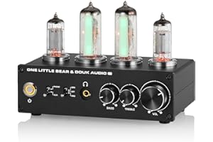 NOBSOUND HiFi 6E2 Röhrenvorverstärker Phono Preamp for MM/MC Turntables Headphone Amp