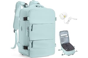 BJLFS Plecak podróżny Ryanair 40x30x20,duży plecak podróżny dla kobiet, torba kabinowa Easyjet 45x36x20 bagaż kabinowy na co dzień, wodoodporny plecak sportowy na świeżym powietrzu