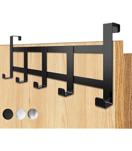 Menz Türhaken zum Einhängen, 10 Stück Edelstahl-Set - 5 x