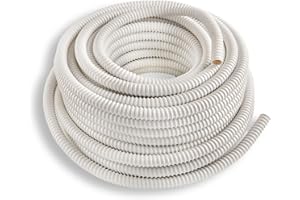 IDONEO LINEA Tuyau condensat climatiseur clim 16mm 18 mm 20mm Tube de condenstats Tube evacuation condensat Tuyau d évacuation condensats Flexible(diametre 16mm, 3m)