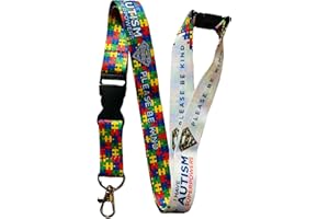 PAC Supplies Global Childrens Sized Fun Neck Lanyards With Safety Breakaway - Made Exclusively For Children