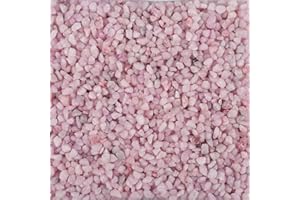 DEKOMARKET Granulés décoratifs décoratifs 2-3 mm, petites pierres décoratives, 0,5 kg (rose)