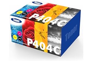 4er-Pack P404C Multipack Toner für Samsung C480W Xpress C480FW C48X C430 C430W C480 C43X CLT-P404C 404S CLT-K404S CLT-Y404S CLT-C404S CLT-M404S CLT-404S K404S Series (Schwarz Cyan Gelb Magenta)