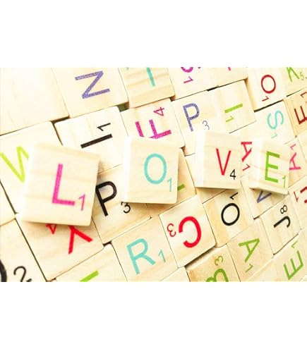 300 Lettere In Legno Per Fai Da Te - Maiuscole Per Artigianato, Decorazione E Giochi Educativi - Diverse Dimensioni