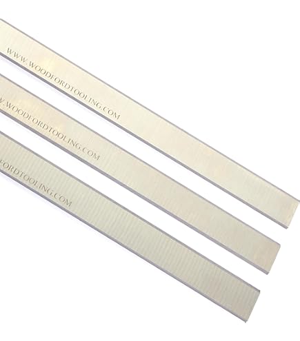 3 Lame Per Pialla In HSS 18% Tungsteno - 300x30x3 Mm, Per Legno Duro, Marca Turmfalke - Foto 8
