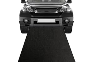 YCBTREE Oil Spill Mat 90 x 180 cm, Oil Collection Mat, Oil Absorbing Pad Garage Floor Mats, Waterproof Backing Absorbent Pad Protects Floor from Spills, Drips, Splashes and Stains