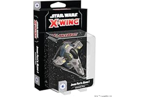 ATOMIC MASS GAMES Fantasy Flight Games - Star Wars X-Wing Second Edition: Separatist Alliance: Star Wars X-Wing Second Edition: Jango Fett’s Slave I Expansion Pack - Miniature Game