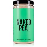 NAKED Pea Protein Isolate - Plant-Based Protein, Vegetarian and Vegan - Easy to Digest, Non-GMO, Lactose Free, Soy Free and G
