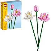 LEGO Botanicals Lotus &Ccedil;i&ccedil;ekleri 40647 &ndash; Anneler G&uuml;n&uuml;'nde Hediye Edilebilecek 2 Tam A&ccedil;mış Lotus &Ccedil;i&ccedil;eği ve 1 Tomurcuk İ&ccedil;eren Ya