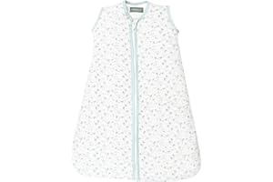 molis&co. Baby-Schlafsack. 1.0 TOG. Größe: 95 cm (18-36 Monate). Ideal für Übergang. Blue Lily. 100% Baumwolle (Oeko-TEX 100).